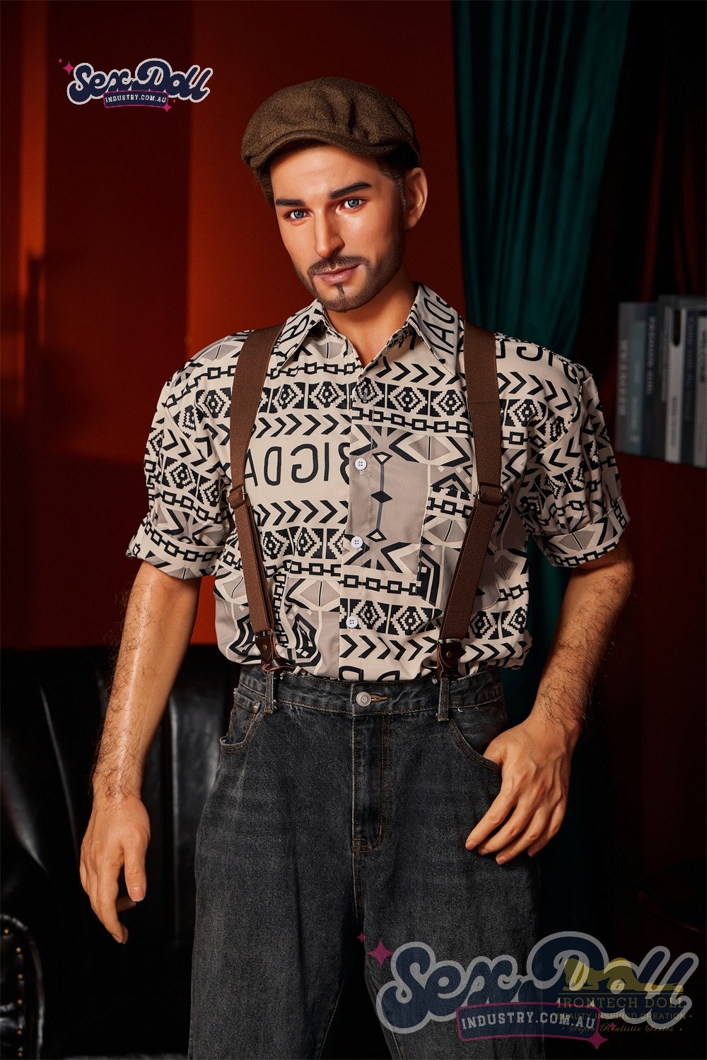 George - 170cm M3 Full Silicone Male Sex Doll - Irontech Doll