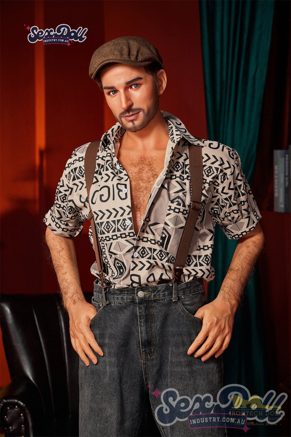 George - 170cm M3 Full Silicone Male Sex Doll - Irontech Doll