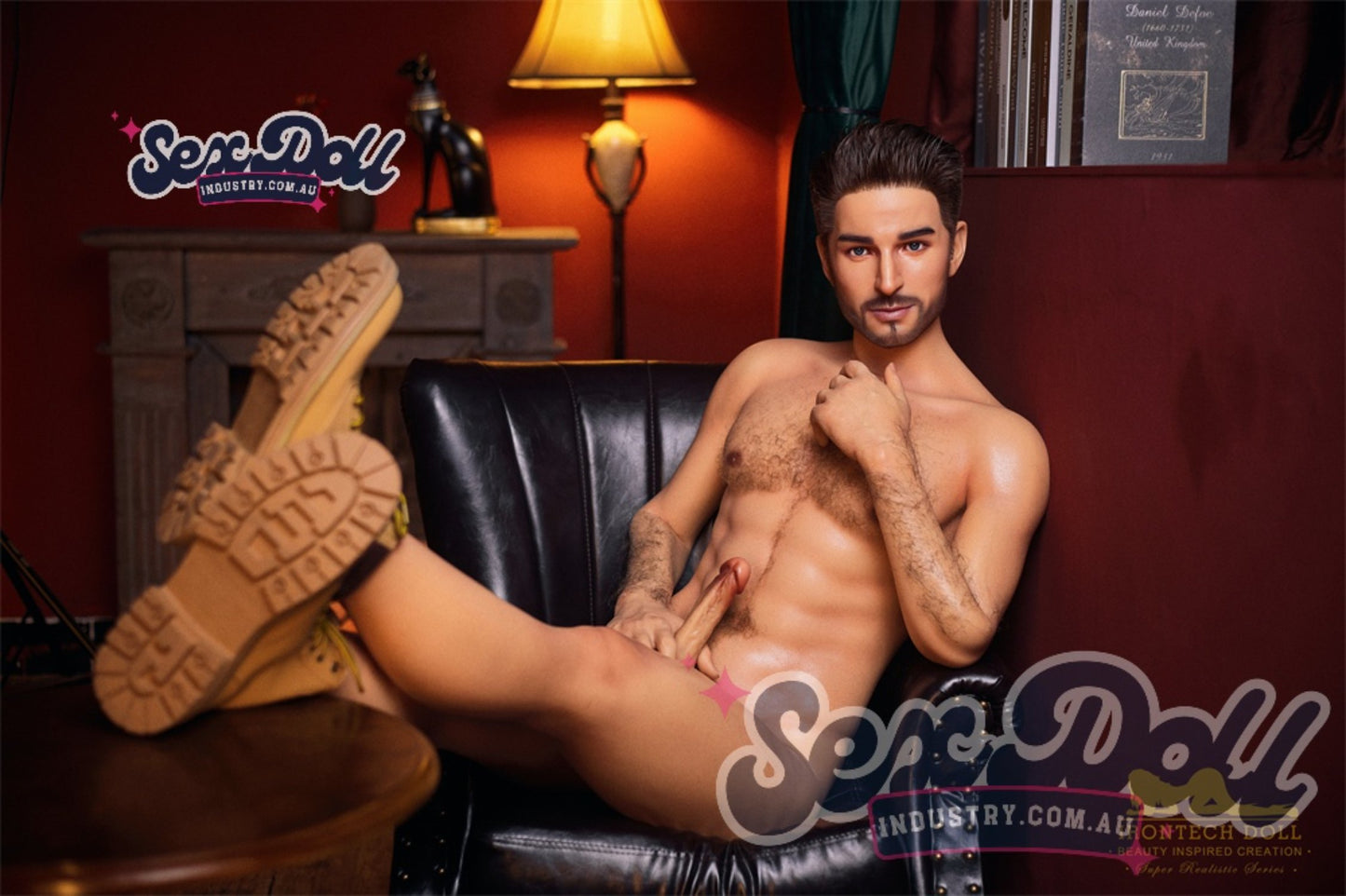 George - 170cm M3 Full Silicone Male Sex Doll - Irontech Doll