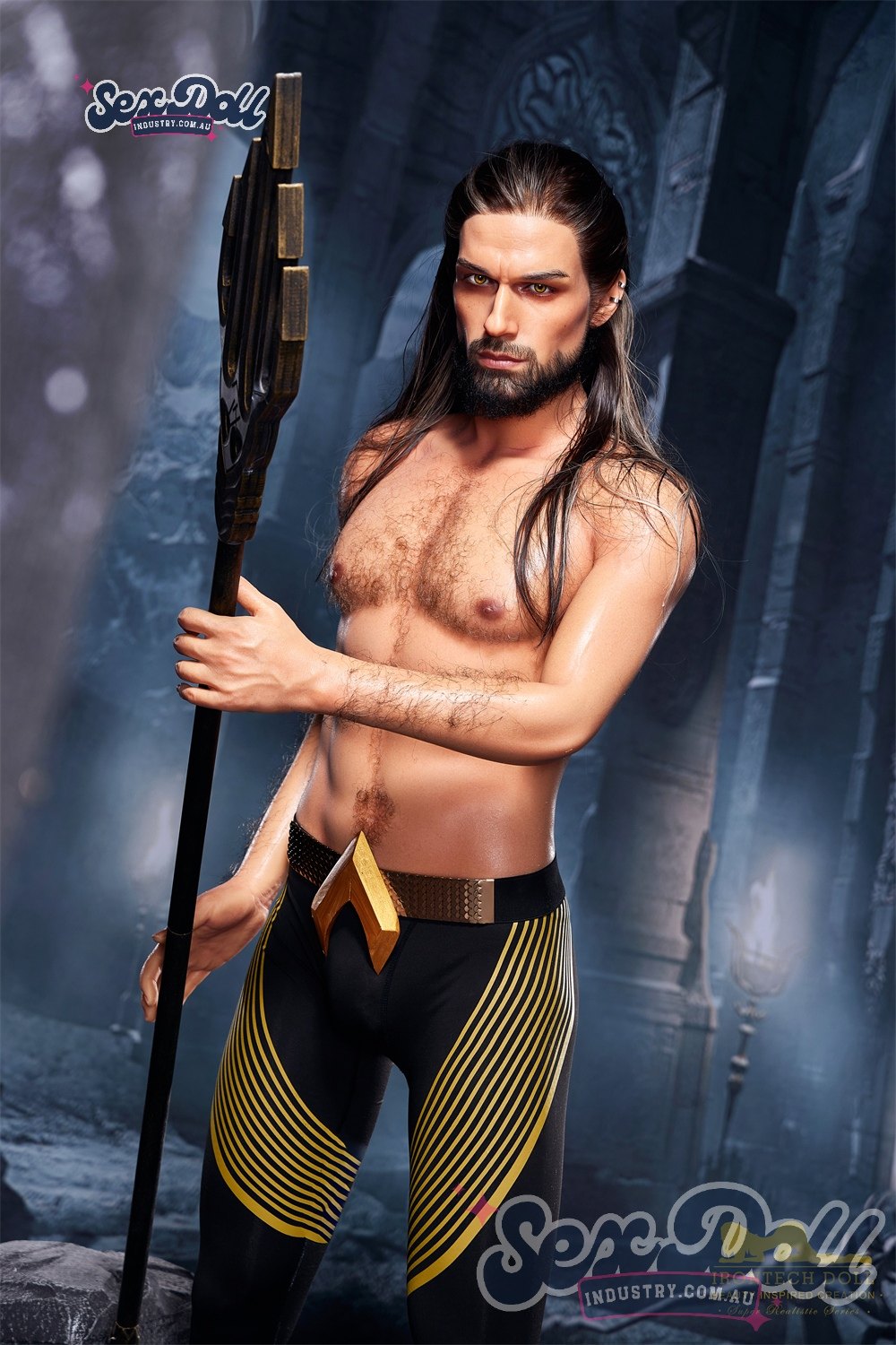 Damian - 170cm M5 Full Silicone Male Sex Doll - Irontech Doll
