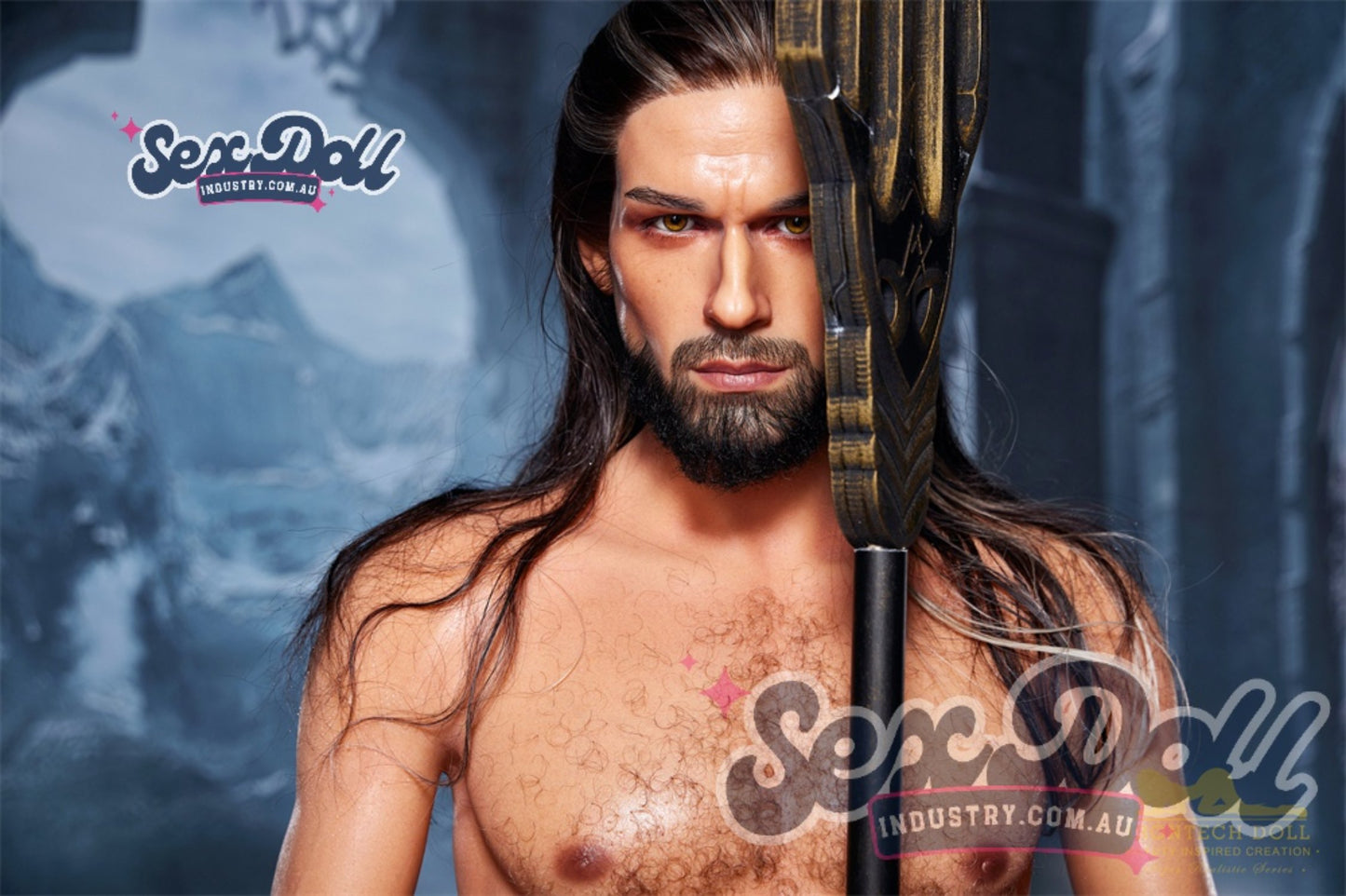 Damian - 170cm M5 Full Silicone Male Sex Doll - Irontech Doll
