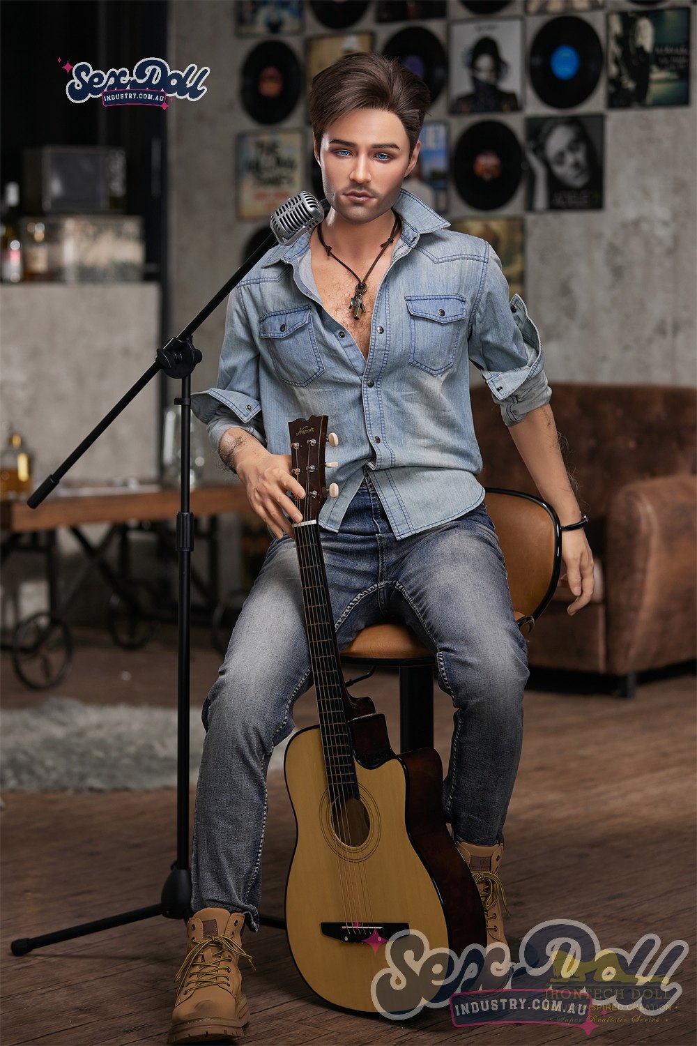 Jack - 170cm M4 Full Silicone Sex Male Doll - Irontech Doll