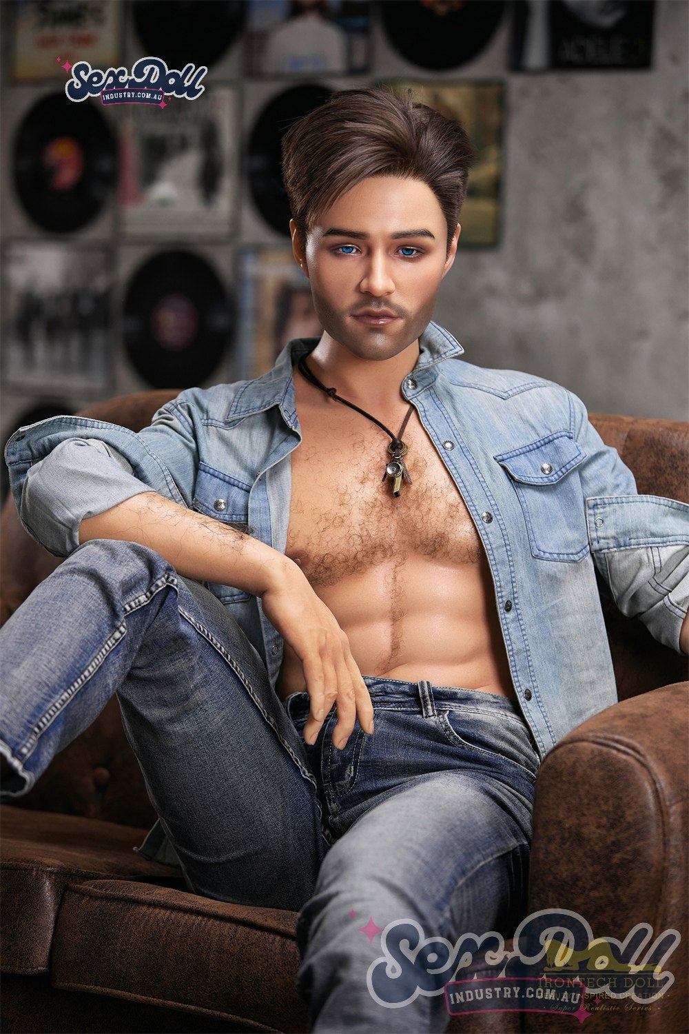 Jack - 170cm M4 Full Silicone Sex Male Doll - Irontech Doll