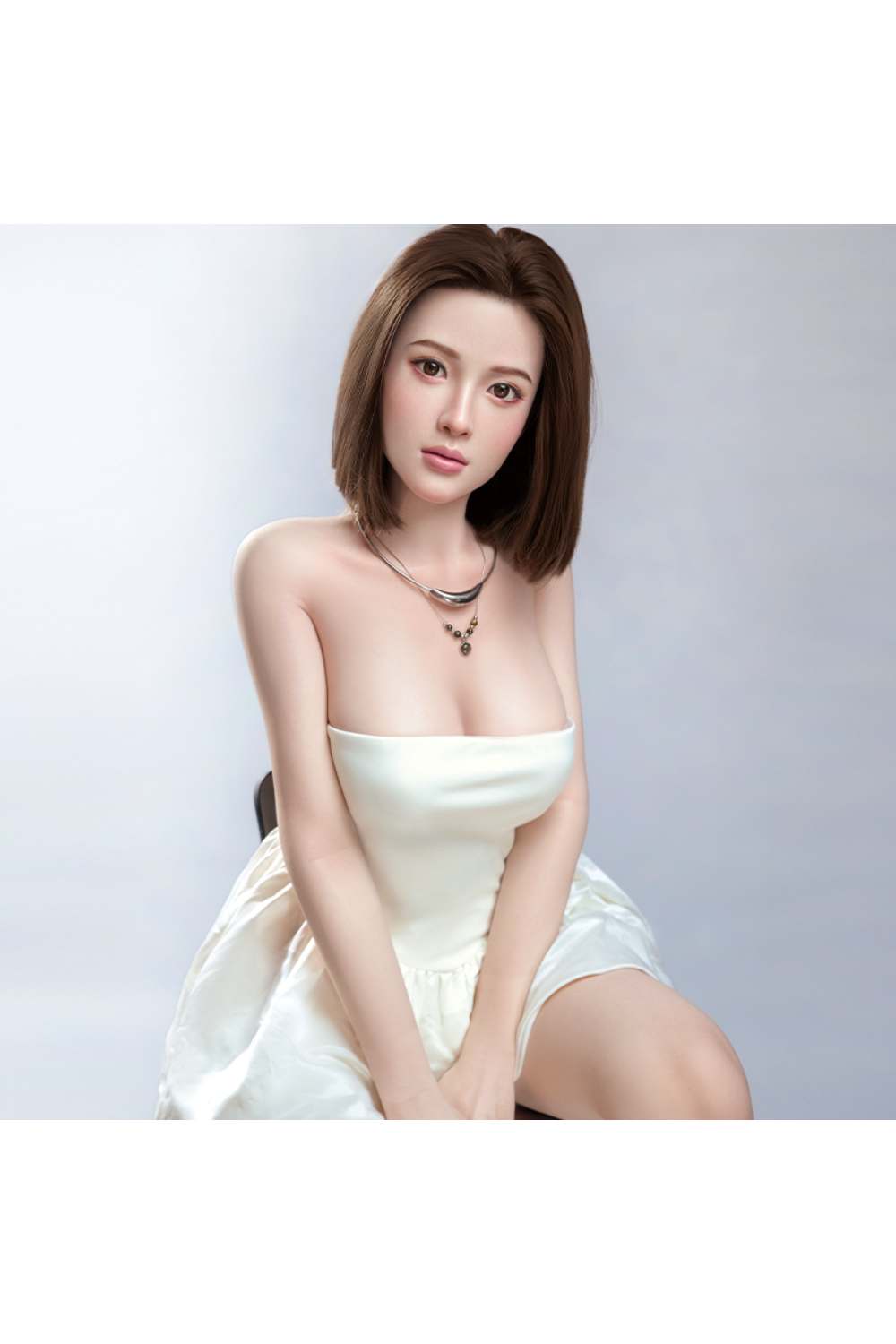 Anna - 148-169cm Realistic Love Doll with Silicone Head & 43-Joint Yoga Skeleton - QY Doll