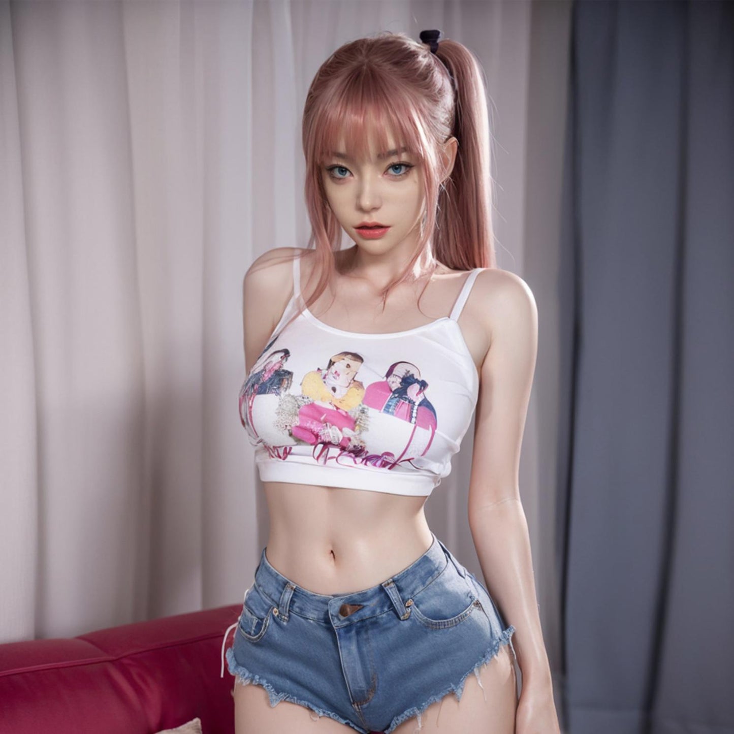 Arlise - 148-164cm Silicone Head Realistic Sex Doll with ROS Oral - SY Doll