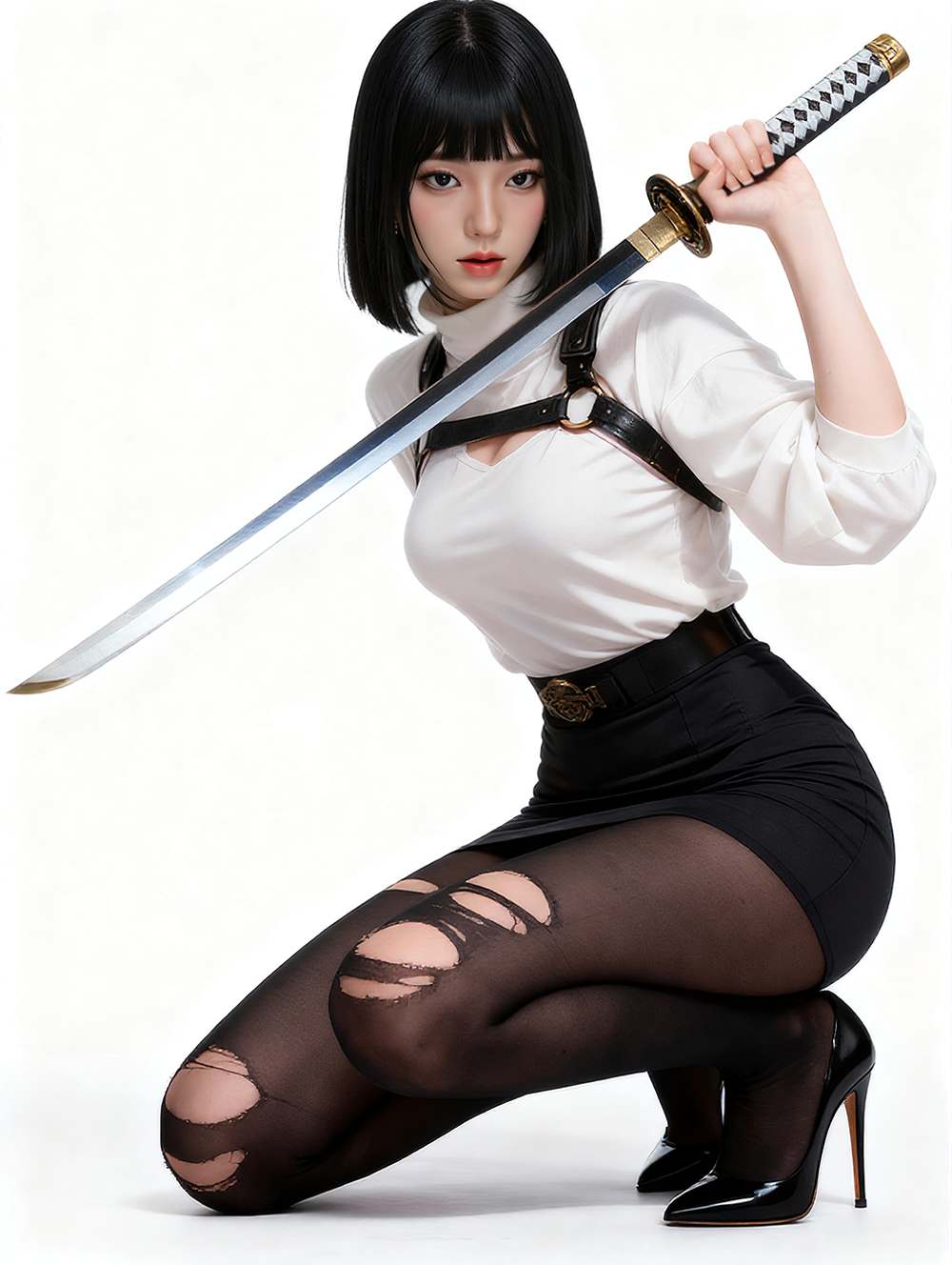 Lily - 148-169cm Silicone Head Realistic Sex Doll with ROS Oral - SY Doll