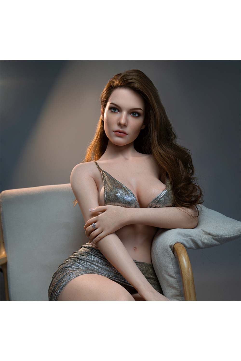 Lia - 148-169cm Realistic Love Doll with Silicone Head & 43-Joint Yoga Skeleton - QY Doll