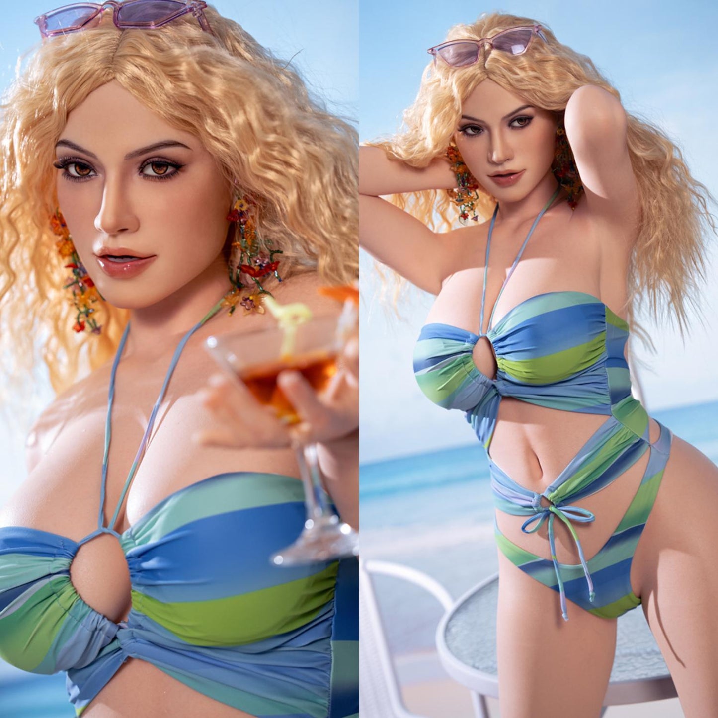 Veda - 148-164cm Silicone Head Realistic Sex Doll with ROS Oral - SY Doll