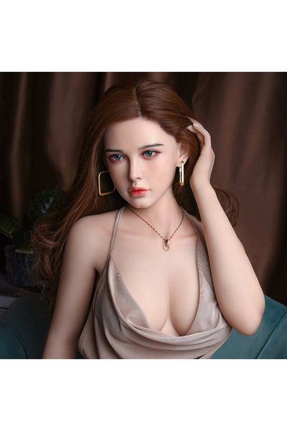 Caitlin - 148-169cm Realistic Love Doll with Silicone Head & 43-Joint Yoga Skeleton - QY Doll