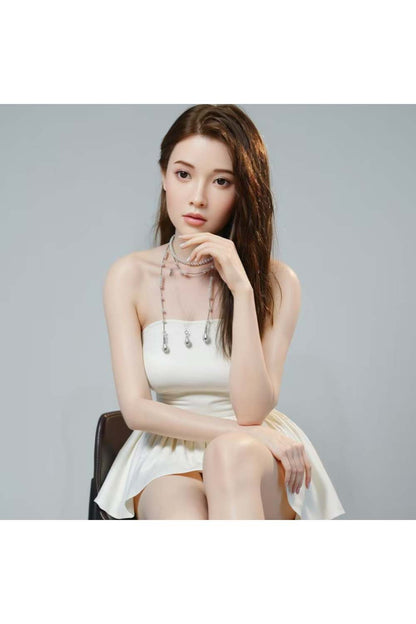 Anna - 148-169cm Realistic Love Doll with Silicone Head & 43-Joint Yoga Skeleton - QY Doll