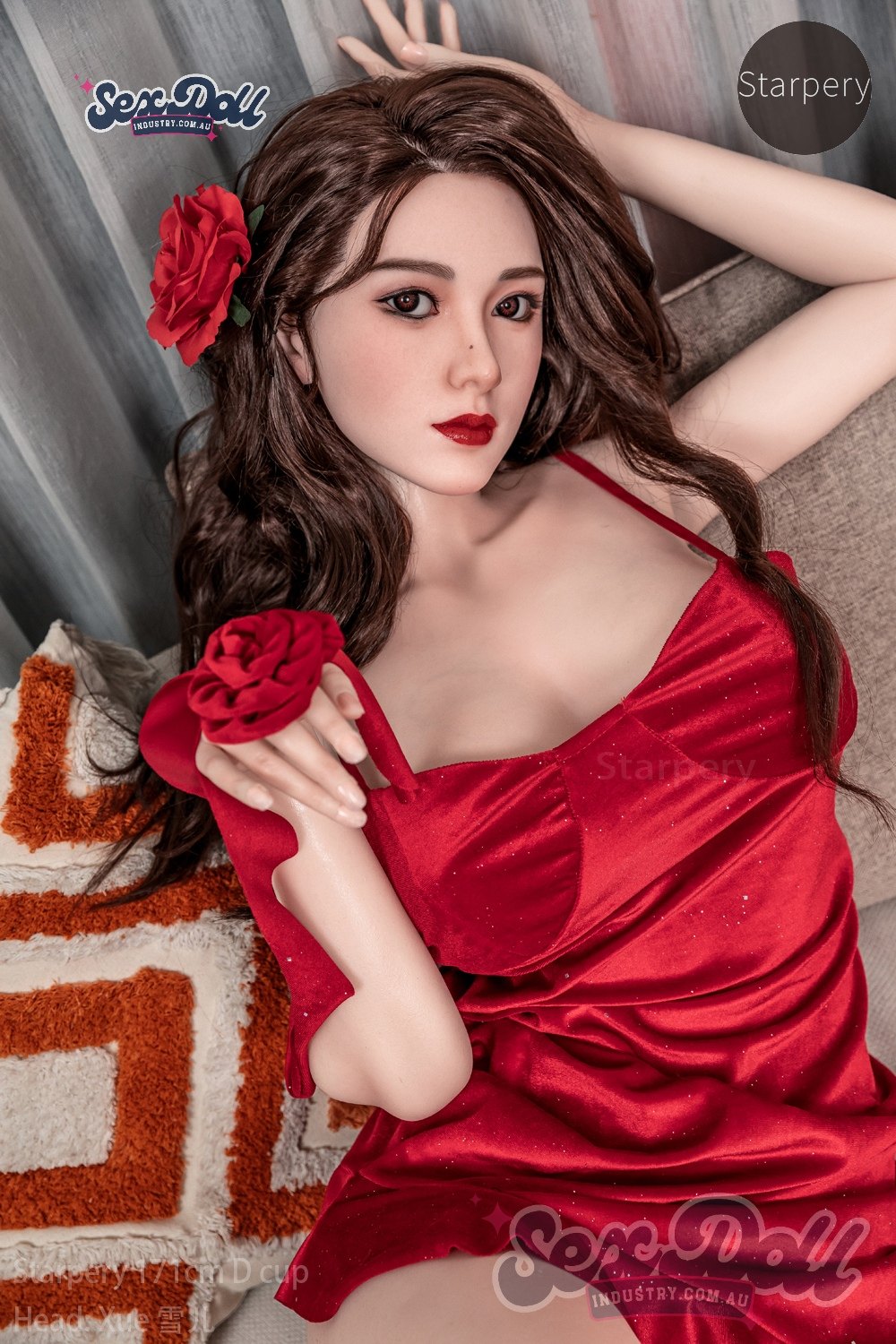 Xue - 171cm D-cup Asian Silicone Head Sex Doll with Weight Reduced – Starpery Doll