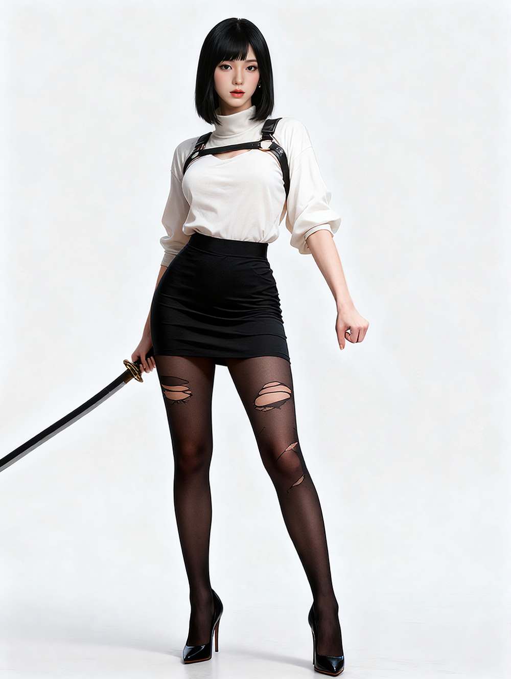 Lily - 148-169cm Silicone Head Realistic Sex Doll with ROS Oral - SY Doll