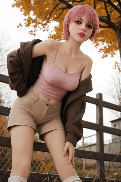 Lacey - 148cm B-cup Realistic TPE Sex Doll + Free Second Head - Aibei Doll