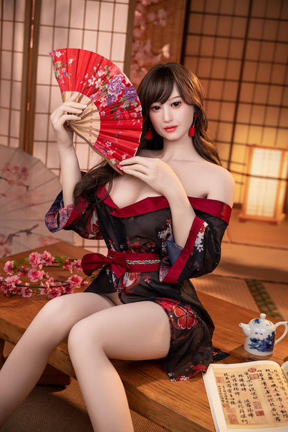 Noria - 157cm C-cup Realistic TPE Sex Doll + Free Second Head - Aibei Doll