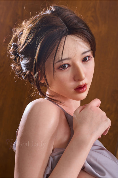 Shizuka - Real Lady 159cm R7 Full Silicone Sex Doll with ROS Head Options- Irontech Doll