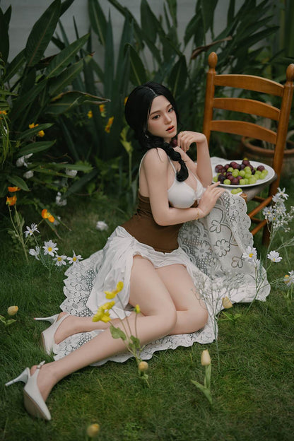 Katie - 148-169cm Silicone Head Realistic Sex Doll with ROS Oral - SY Doll