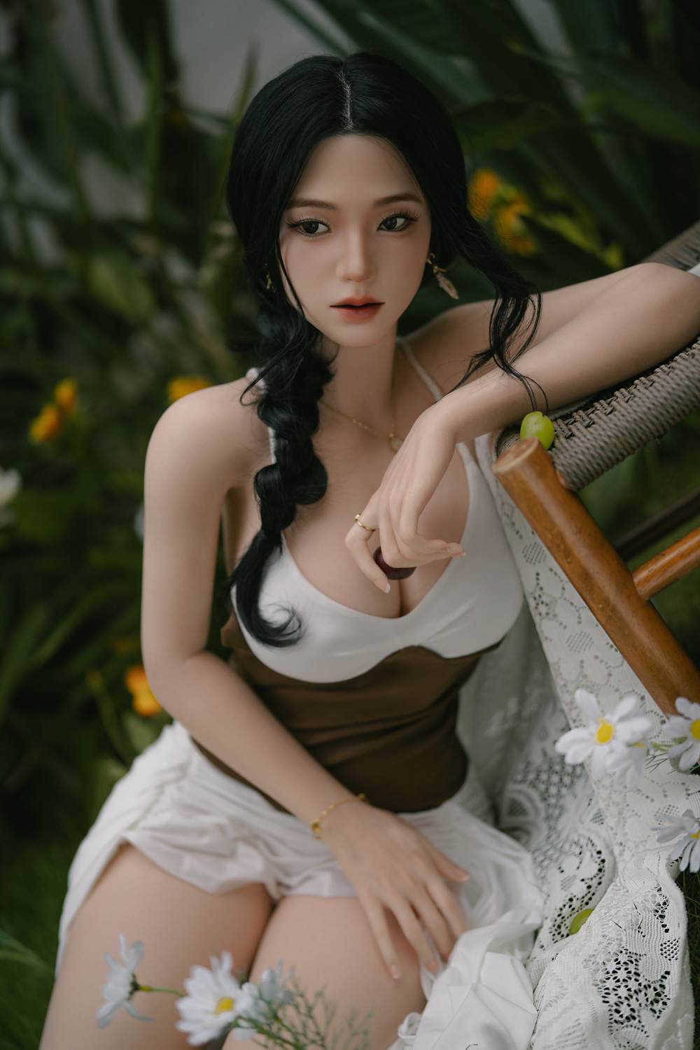 Katie - 148-169cm Silicone Head Realistic Sex Doll with ROS Oral - SY Doll