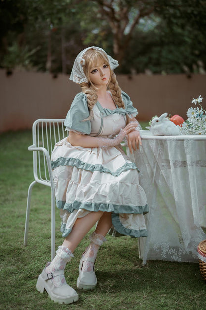 Brit - 148-164cm Premium Lifelike Sex Doll with Soft Silicone Head - SY Doll