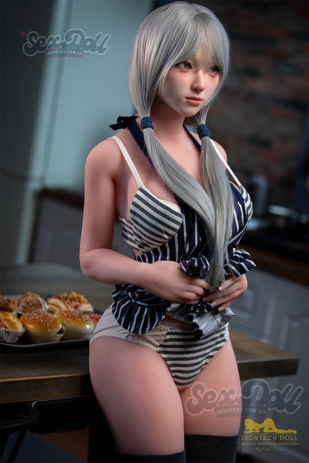 Miyuki - 154cm S24 Silicone Head Premium TPE Body Sex Doll - Irontech Doll