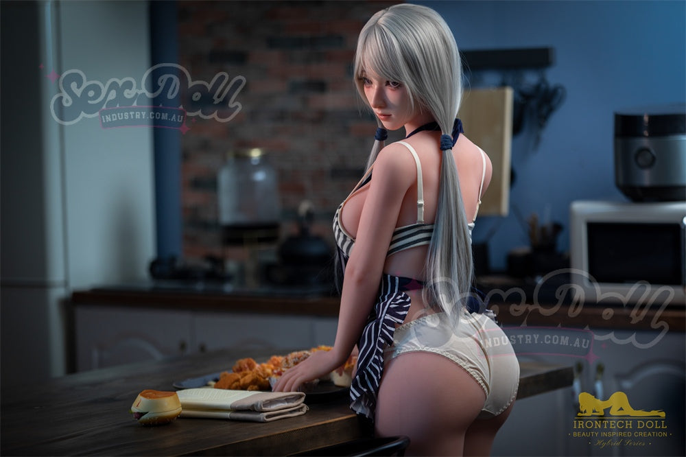 Miyuki - 154cm S24 Silicone Head Premium TPE Body Sex Doll - Irontech Doll