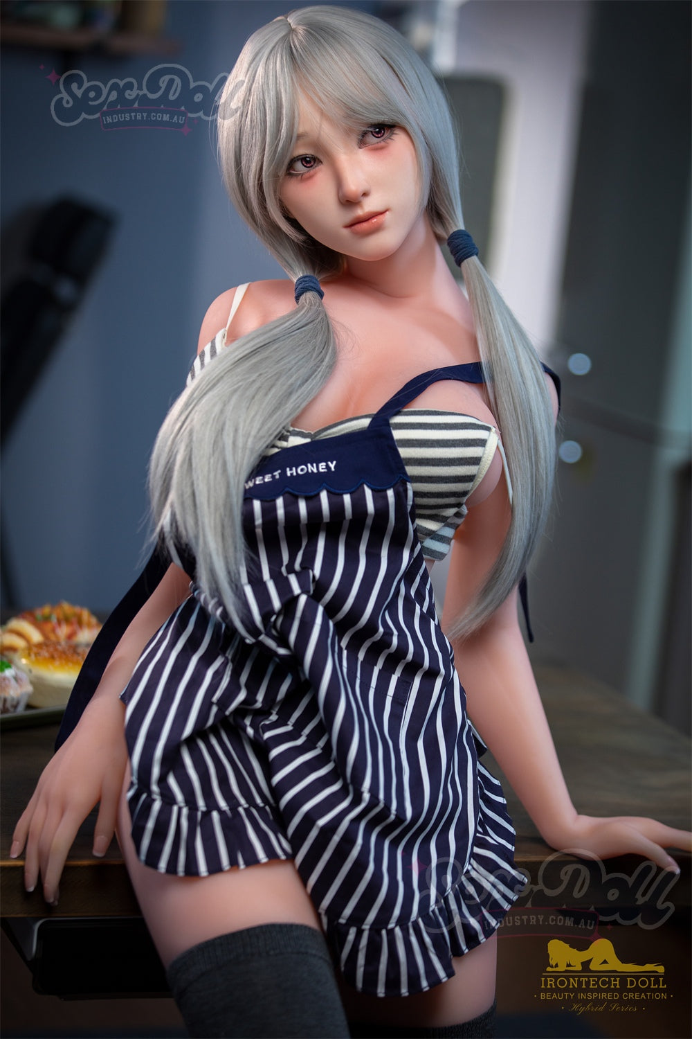 Miyuki - 154cm S24 Silicone Head Premium TPE Body Sex Doll - Irontech Doll