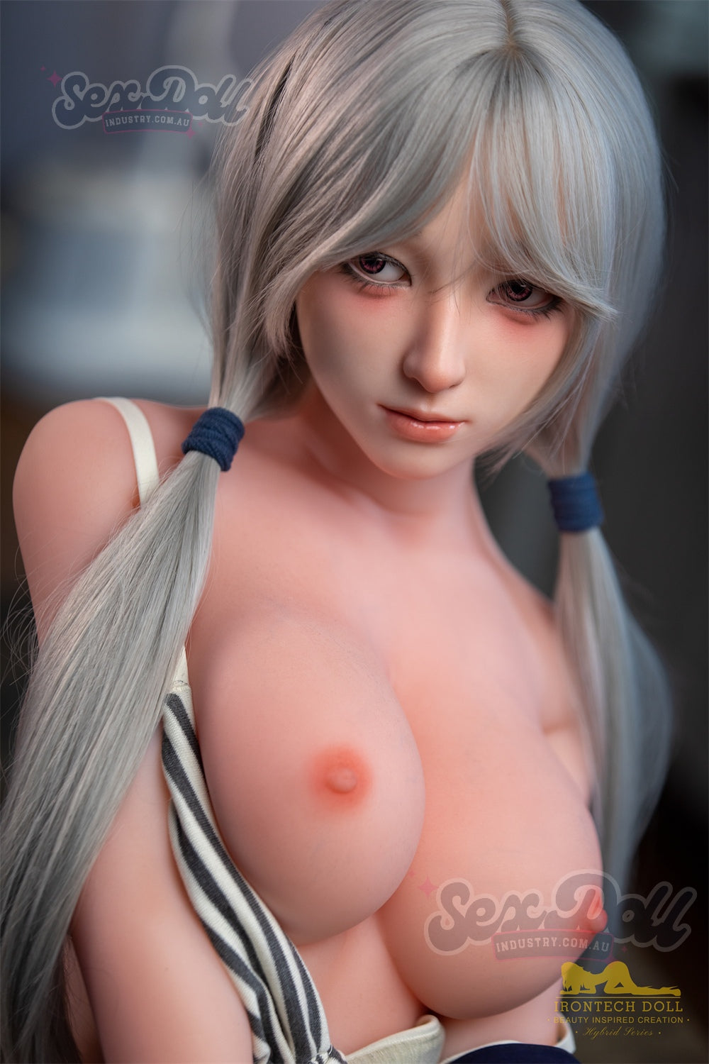 Miyuki - 154cm S24 Silicone Head Premium TPE Body Sex Doll - Irontech Doll