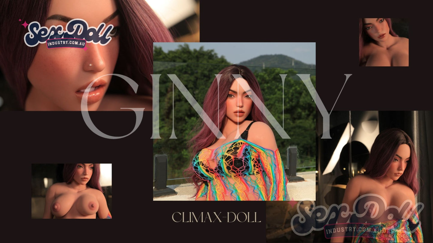 Ginny - 155cm D Cup Silicone Head TPE Body Sex Doll with Realistic Oral - ⭐️Climax Doll⭐️