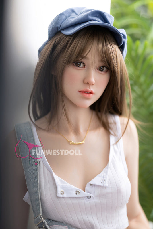 Hallie - Premium Lifelike Sex Doll with Silicone Head - FunWest Doll