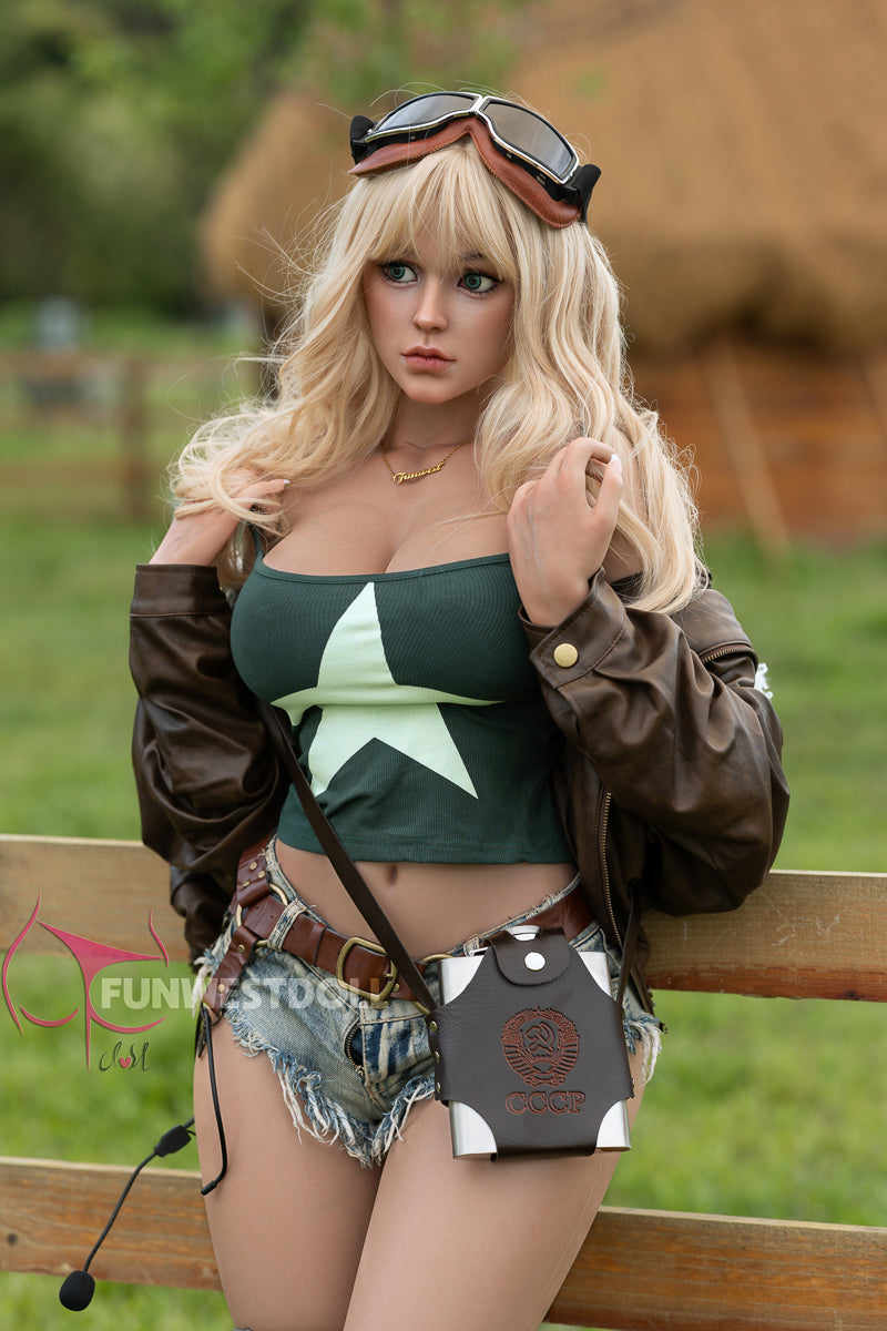 Eva - Premium Lifelike Sex Doll with Silicone Head - FunWest Doll