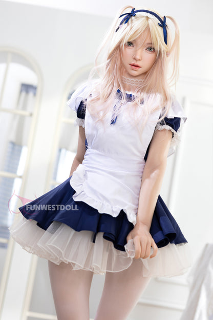 Gianna- Premium Lifelike Silicone Head Sex Doll with ROS Oral option - FunWest Doll