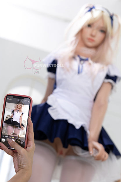 Gianna- Premium Lifelike Silicone Head Sex Doll with ROS Oral option - FunWest Doll