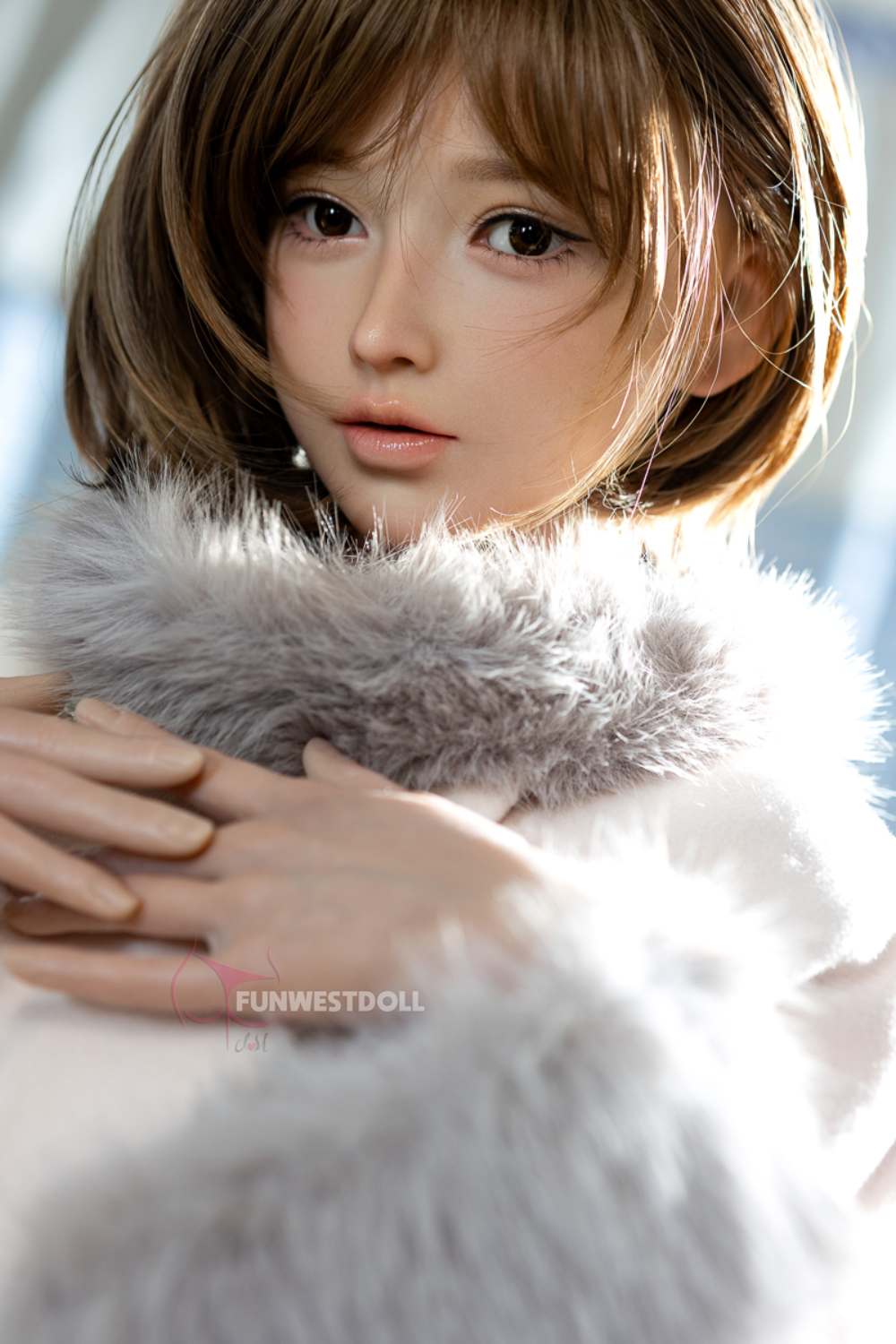 Elina - Premium Lifelike Silicone Head Sex Doll with ROS Oral option - FunWest Doll