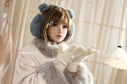 Elina - Premium Lifelike Silicone Head Sex Doll with ROS Oral option - FunWest Doll