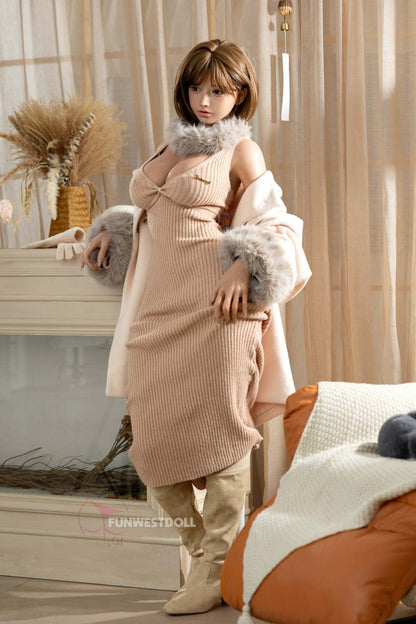 Elina - Premium Lifelike Silicone Head Sex Doll with ROS Oral option - FunWest Doll