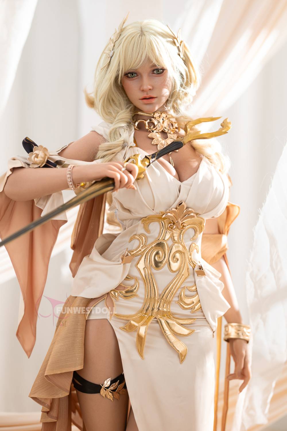 Bella- Premium Lifelike Sex Doll with Silicone Head - FunWest Doll