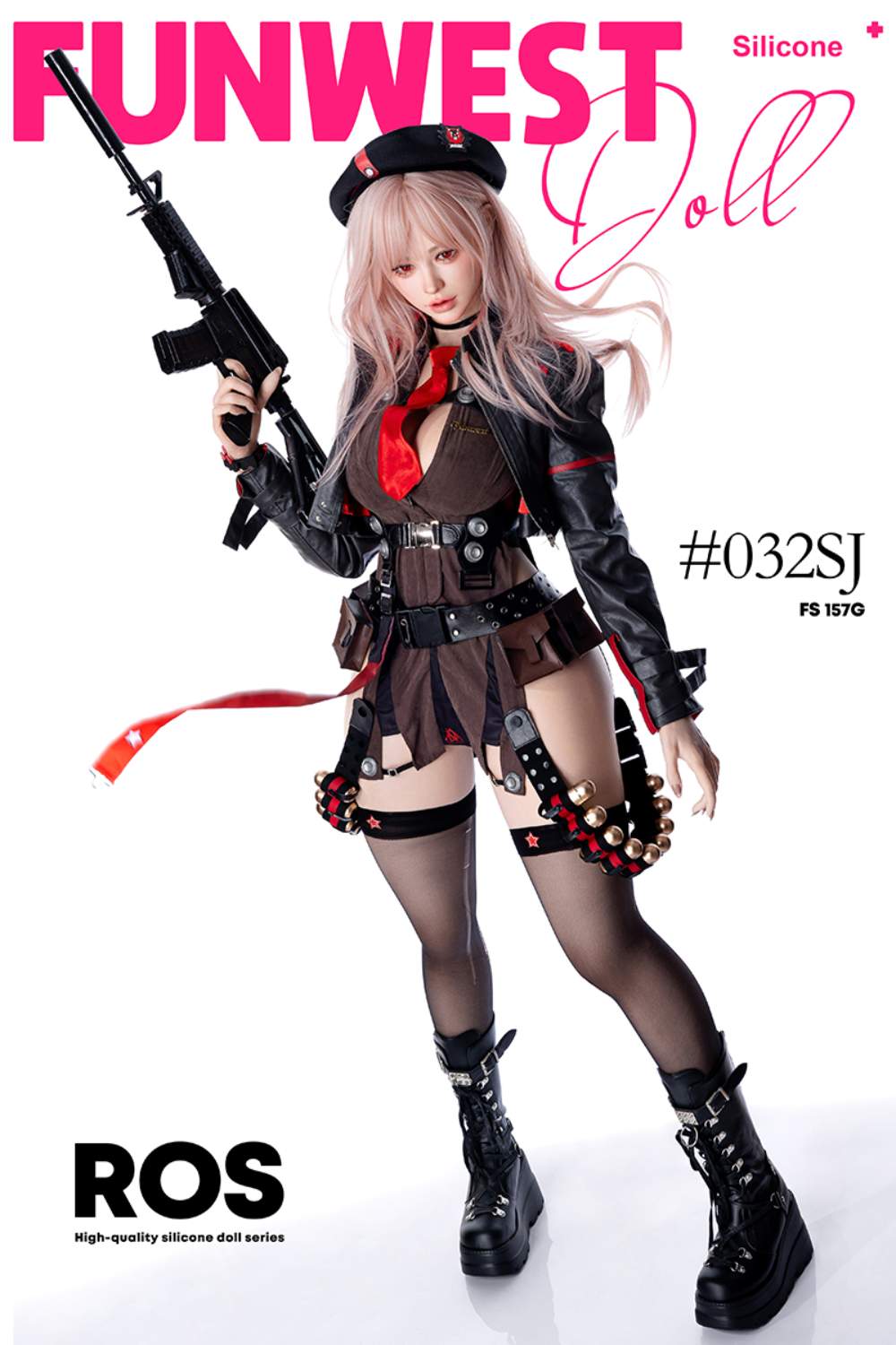 Kira - Premium Lifelike Silicone Head Sex Doll with ROS Oral option - FunWest Doll