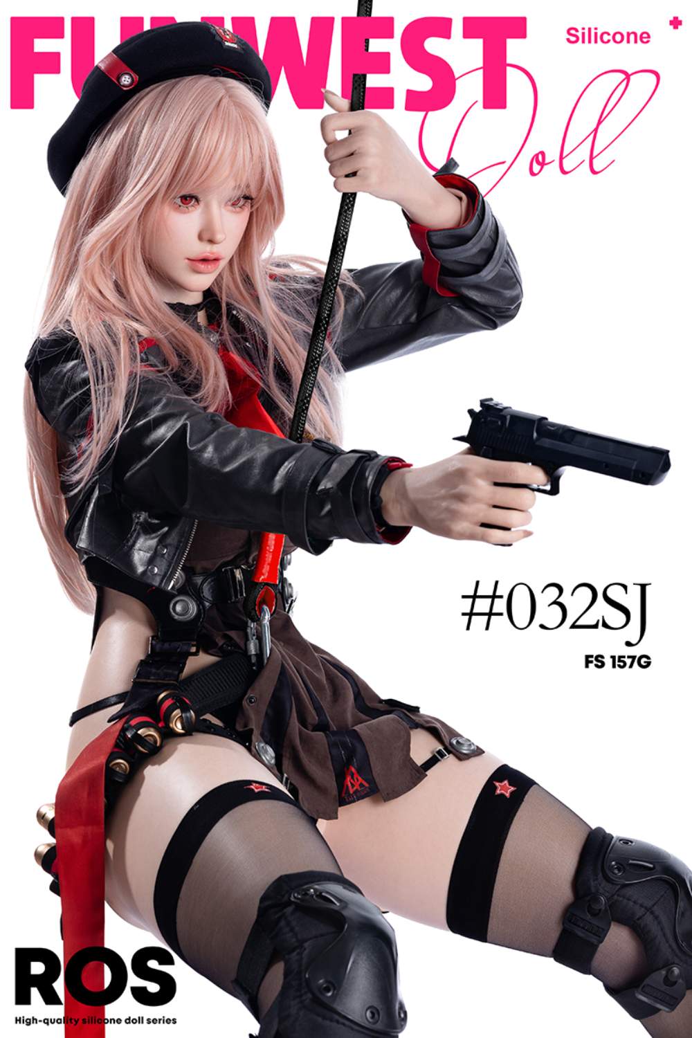 Kira - Premium Lifelike Silicone Head Sex Doll with ROS Oral option - FunWest Doll