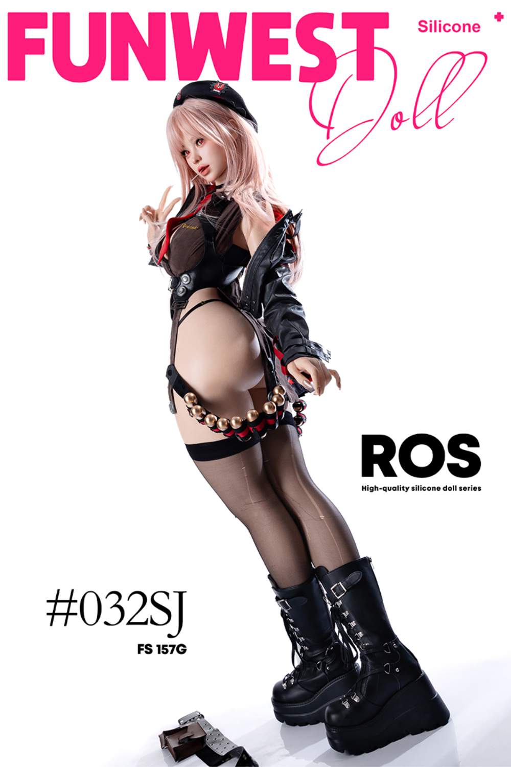 Kira - Premium Lifelike Silicone Head Sex Doll with ROS Oral option - FunWest Doll