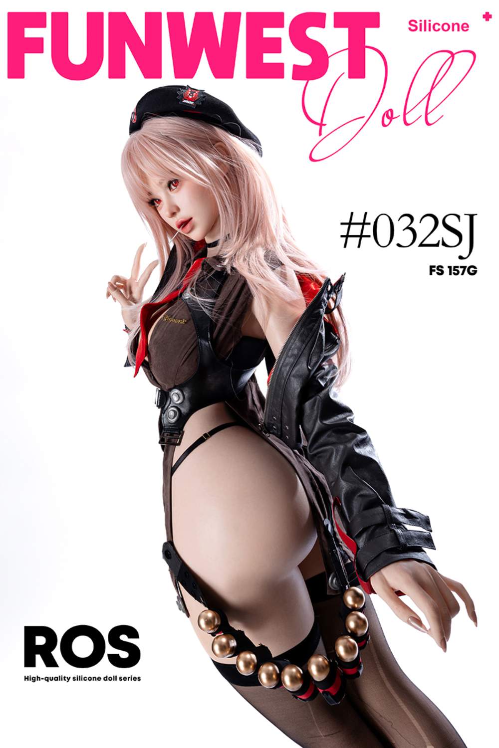 Kira - Premium Lifelike Silicone Head Sex Doll with ROS Oral option - FunWest Doll