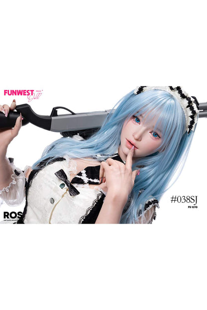 Eira- Premium Lifelike Silicone Head Sex Doll with ROS Oral option - FunWest Doll