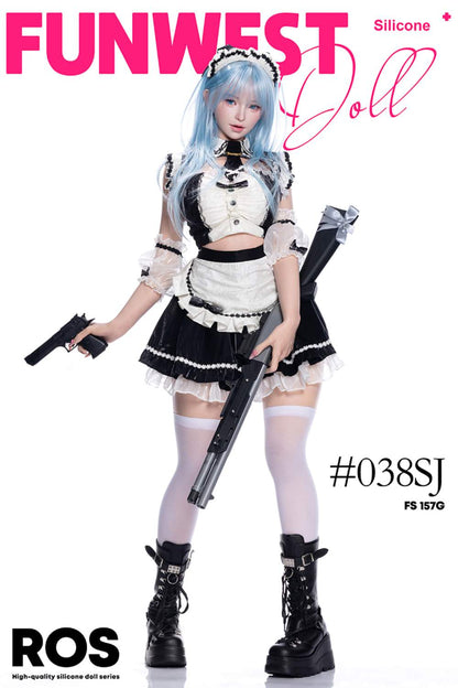 Eira- Premium Lifelike Silicone Head Sex Doll with ROS Oral option - FunWest Doll