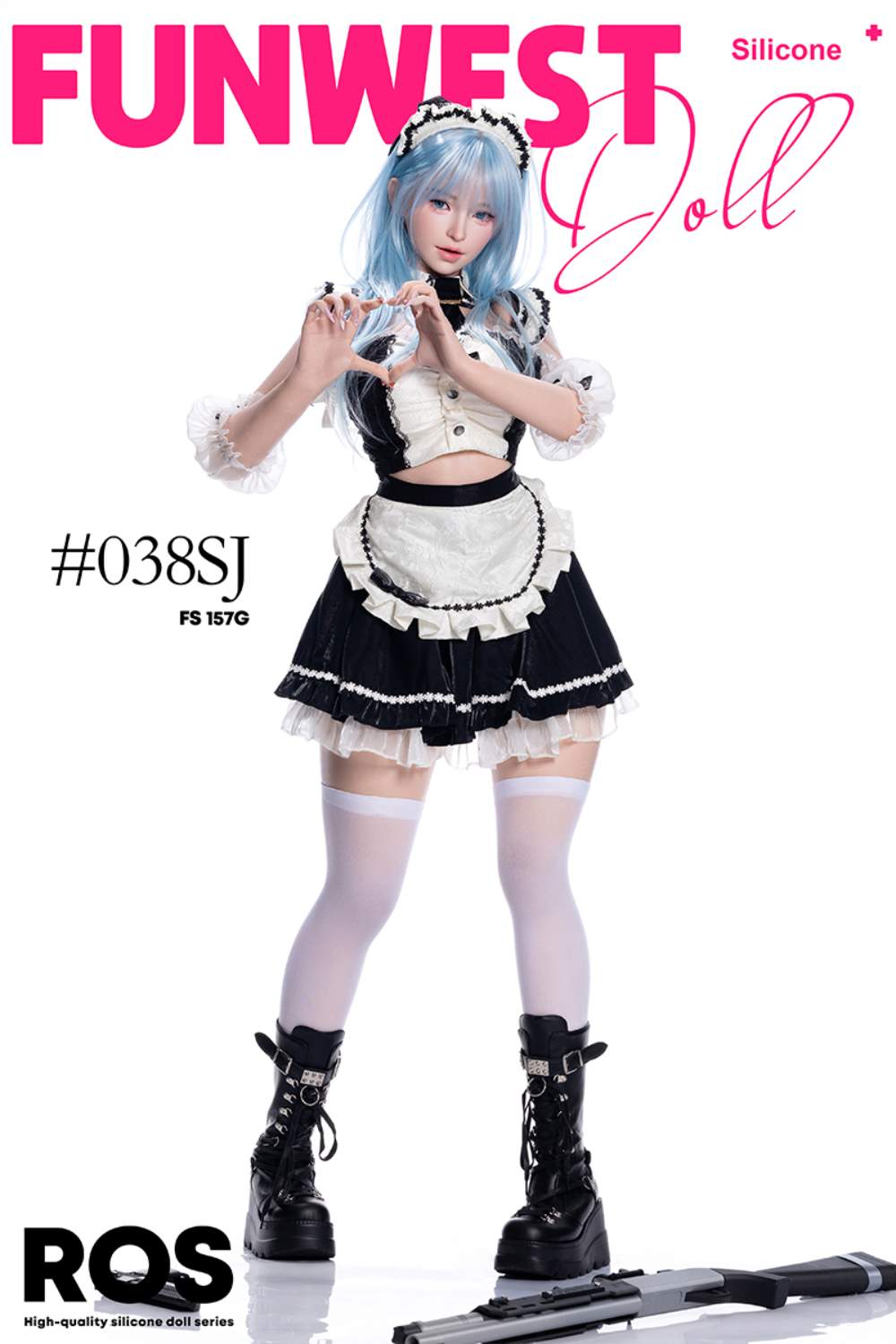 Eira- Premium Lifelike Silicone Head Sex Doll with ROS Oral option - FunWest Doll