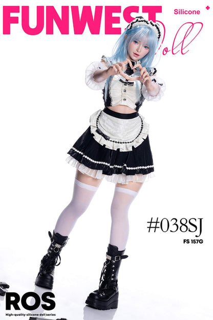 Eira- Premium Lifelike Silicone Head Sex Doll with ROS Oral option - FunWest Doll