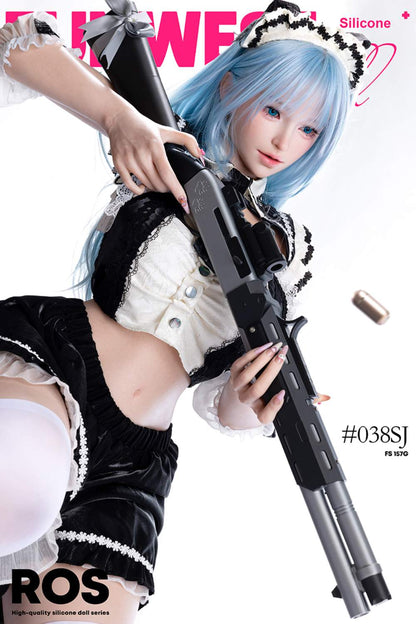 Eira- Premium Lifelike Silicone Head Sex Doll with ROS Oral option - FunWest Doll