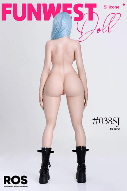 Eira- Premium Lifelike Silicone Head Sex Doll with ROS Oral option - FunWest Doll