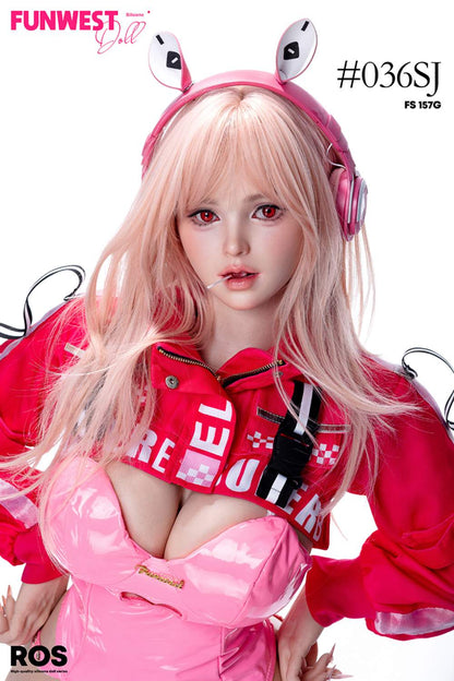 Zara- Premium Lifelike Silicone Head Sex Doll with ROS Oral option - FunWest Doll