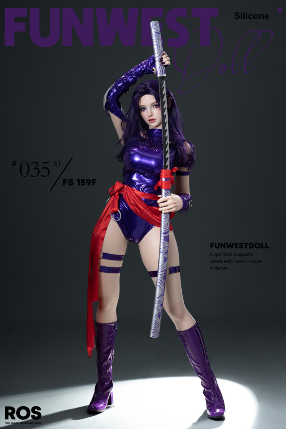 Zora- Premium Lifelike Silicone Head Sex Doll with ROS Oral option - FunWest Doll