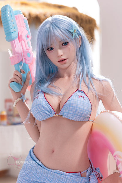 Alice- Premium Lifelike Silicone Head Sex Doll with ROS Oral option - FunWest Doll