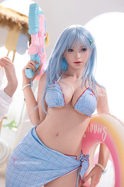 Alice- Premium Lifelike Silicone Head Sex Doll with ROS Oral option - FunWest Doll