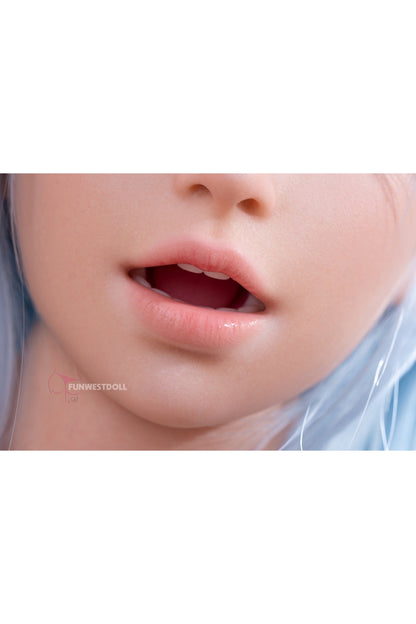 Alice- Premium Lifelike Silicone Head Sex Doll with ROS Oral option - FunWest Doll